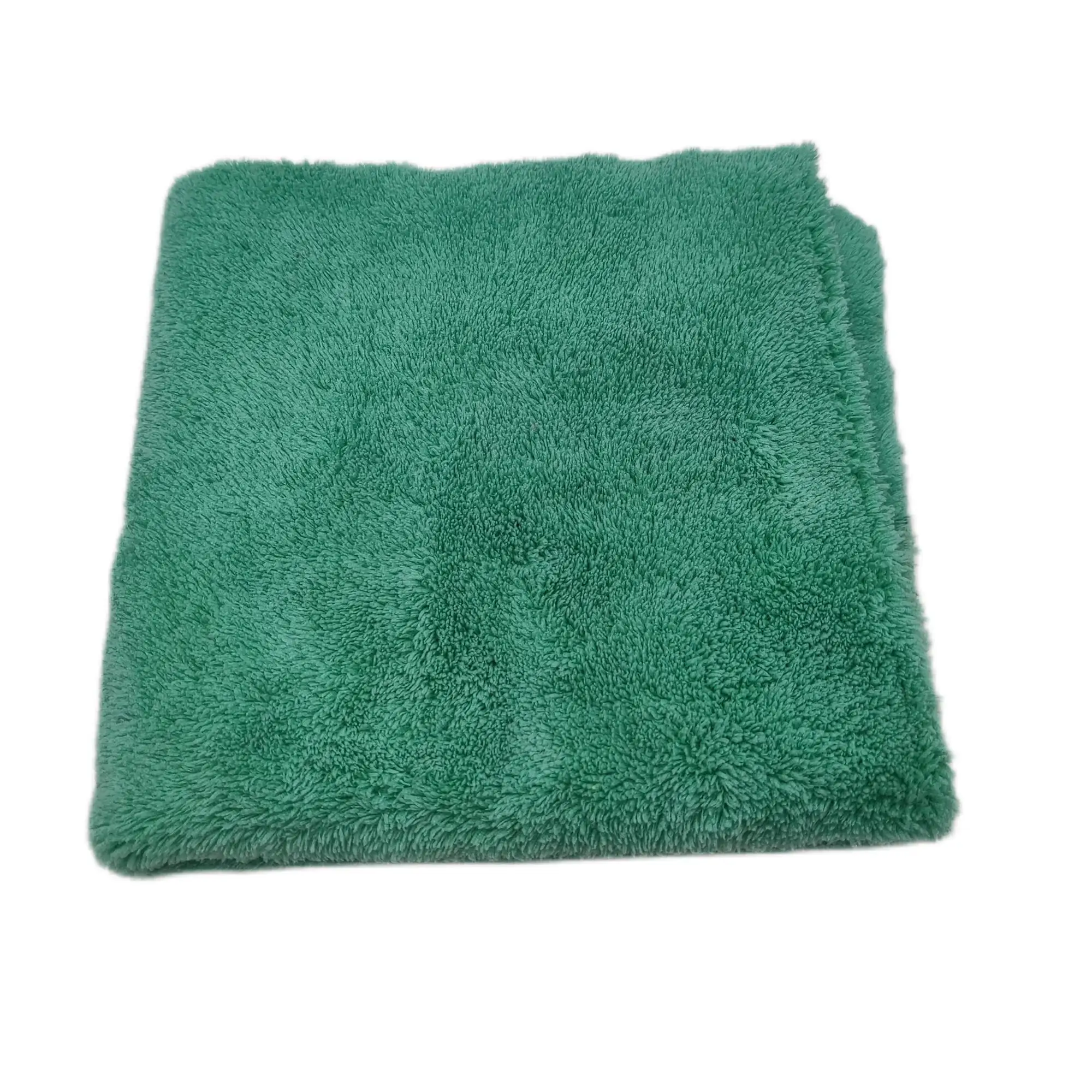 80/20 edgeless microfiber plush towel 500GSM  super soft car wash microfiber cloth for auto detailing