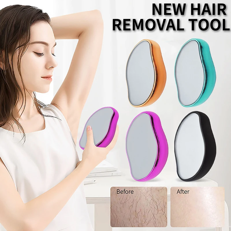 Painless Safe Nano Eraser Crystal Stone Smooth magic wax sticks hair removal sponge depilatory