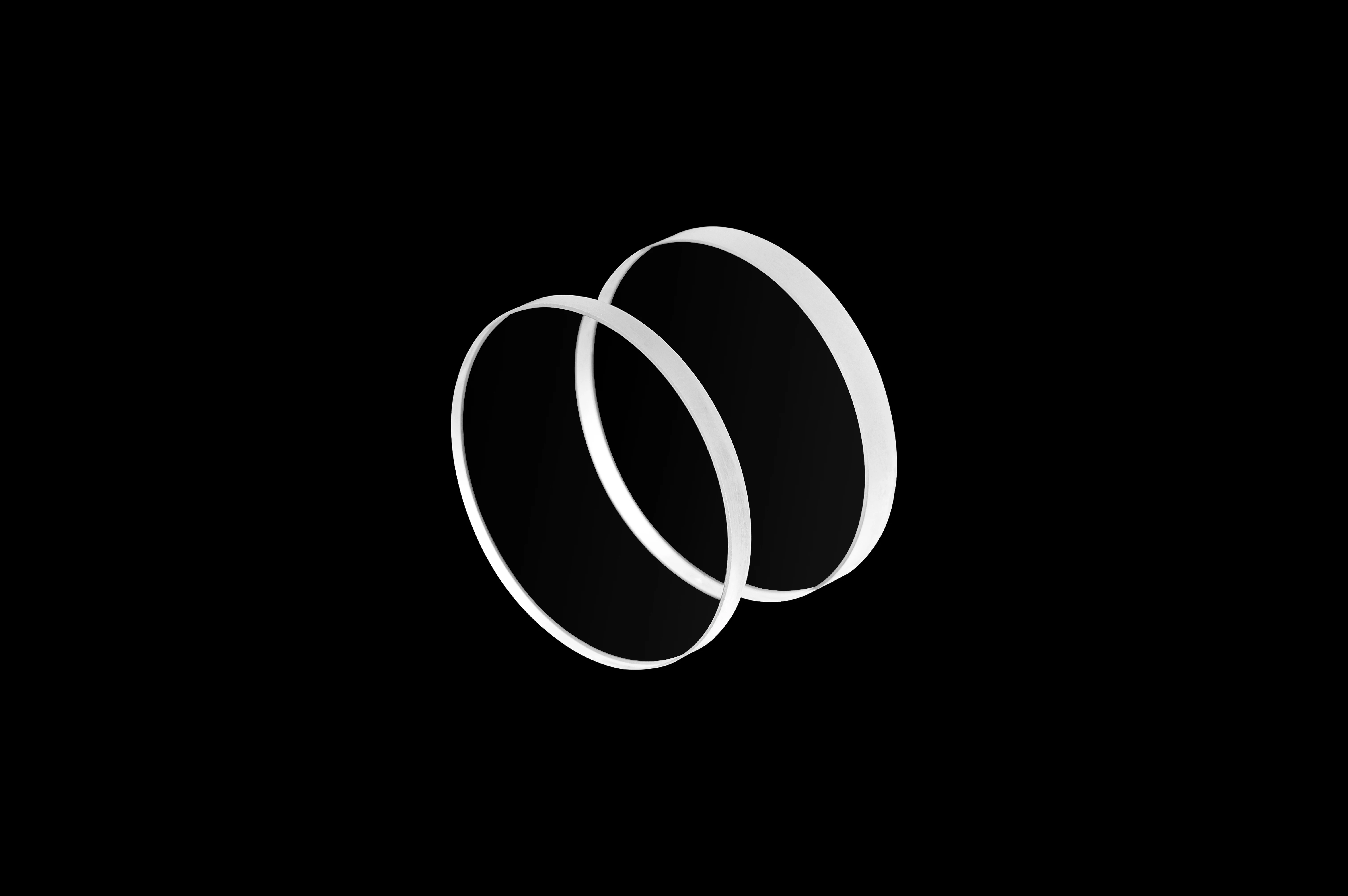 Custom Monocrystal BaF2 Material Optical Glass Protective IR Window