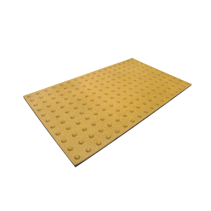 Manufacturer Nontoxic High Density epdm rubber tactile flooring tile for blind
