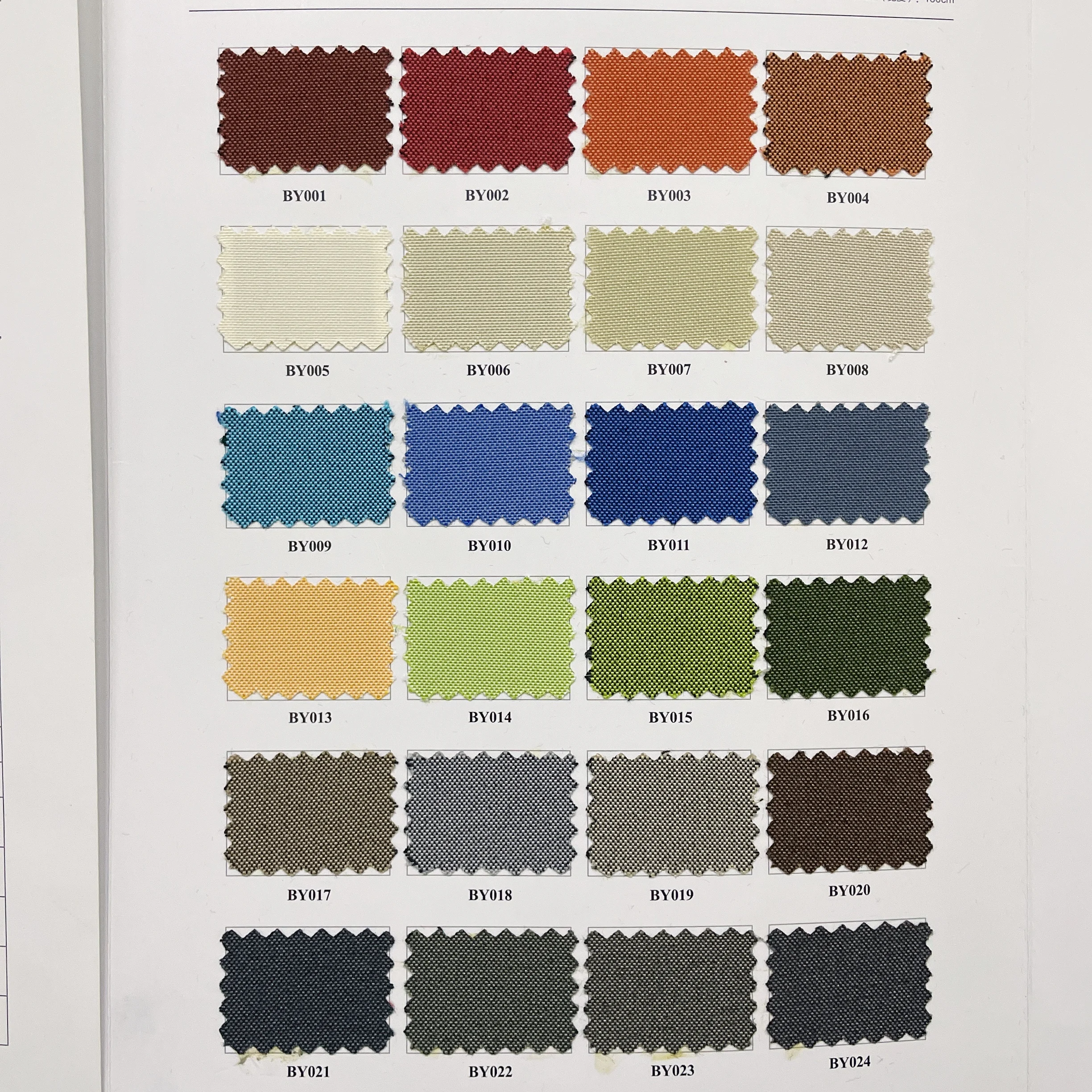 Stock Good Quality Fast Dye Outdoor Waterdrop Proof Textile Polyester Fabric for Furniture