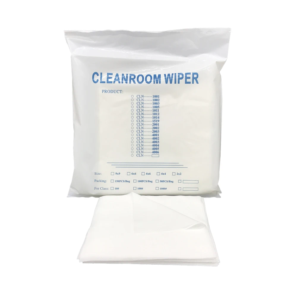 Class1000 Industrial Cleaning Clean Room Wipers Dust free Wiping Cloth