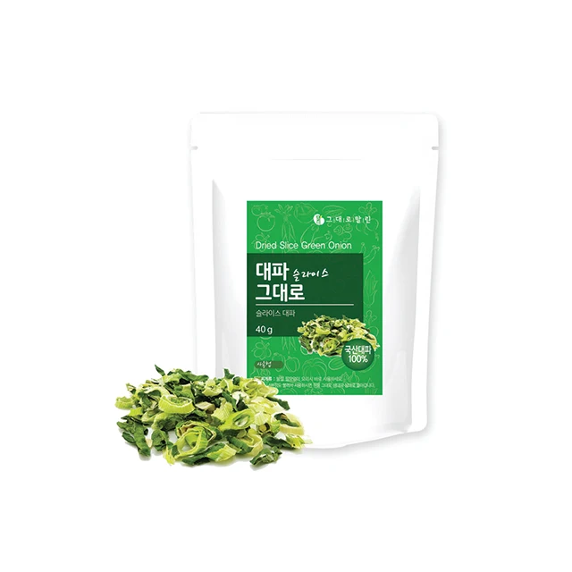 
Original Korean Food 100% Natural Dried Sliced Instant Vegetable Green Pepper Mushroom Green Onion 