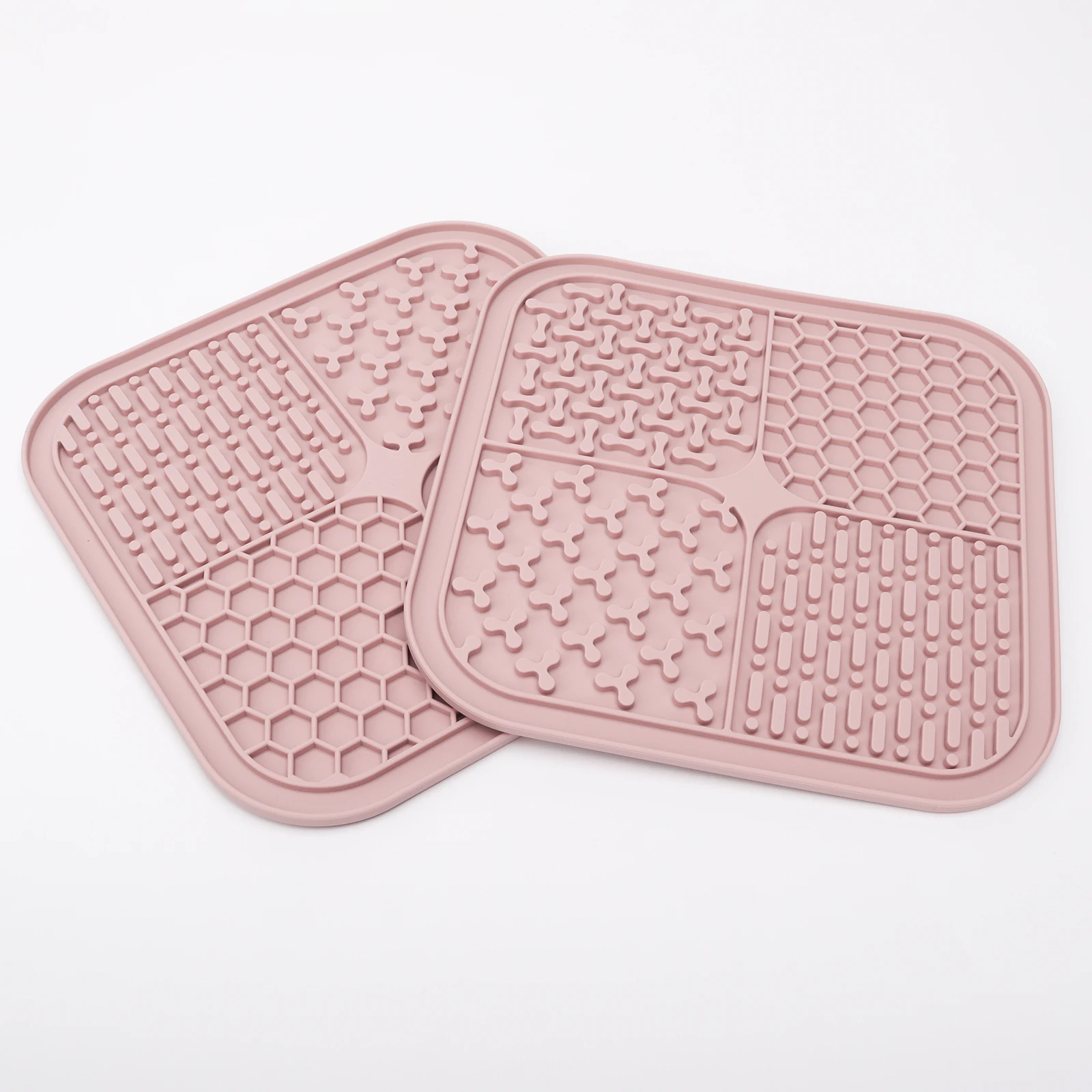 Hot sale dog lick lick mat eco friendly silicone pet lick mat pet licking mat with slow feeder