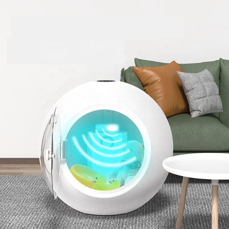 Smart Temperature Control System Silent Noise Reduction High Wind Speed Automatic Pet Grooming Dryer Machine Box Pet Hair Dryer