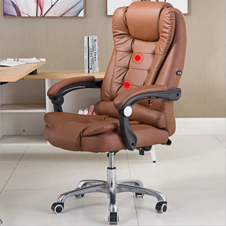 High back latest new luxury ergonomic executive leather office chair leather execut office chair pu leather office chair