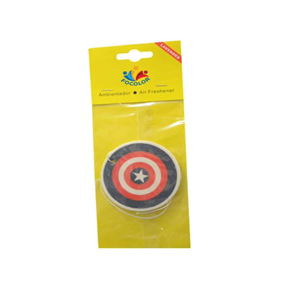 Custom Cute Promotional Car Shaped Paper Car Air Fresheners