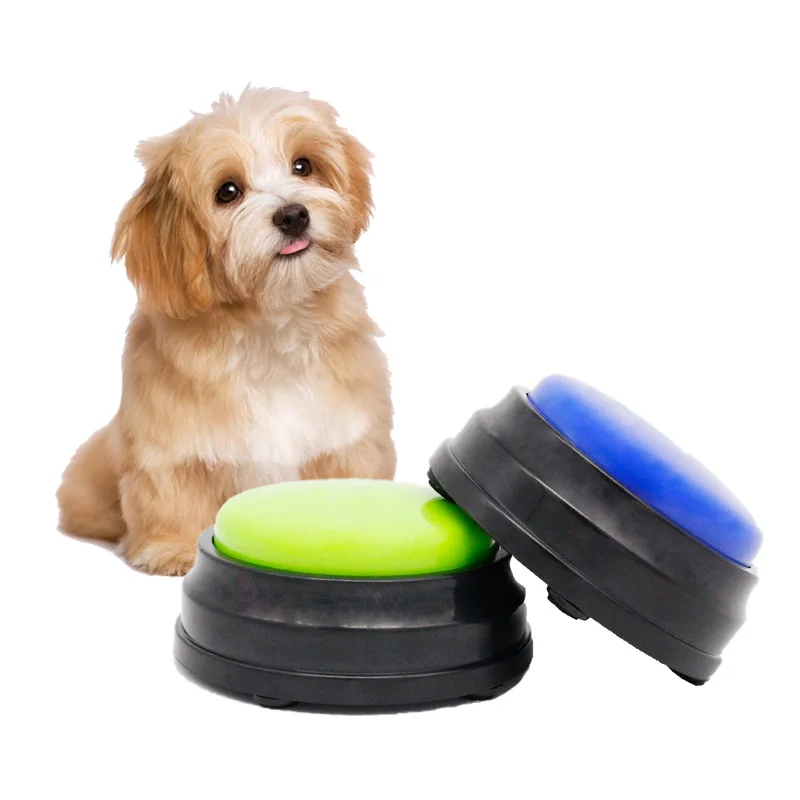 Hot Selling Style Pet Recordable Answer Buzzers Dog Training Customized Button