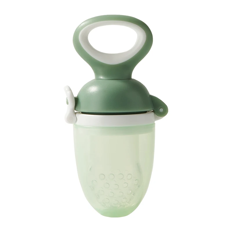 Rotary Propulsion Design Silicone Bite Bag Bpa Free Food Grade Baby Fruit Food Pacifier Feeder For Baby