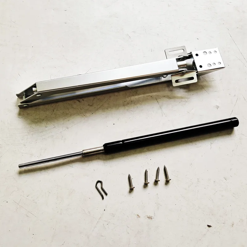 A ANLEOLFIE Automatic Roof Vent Opener Greenhouse Accessories Solar Window Louvre Thread Opener, Up to 30lbs (Dual Spring Opener