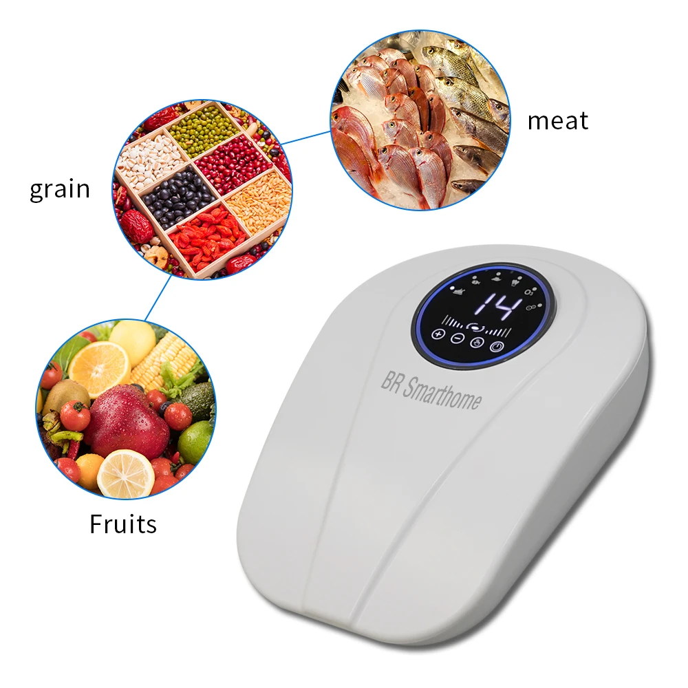 12W Kitchen Vegetable Washer Ozone Food Fruit cleaner Negative Ion Purifier