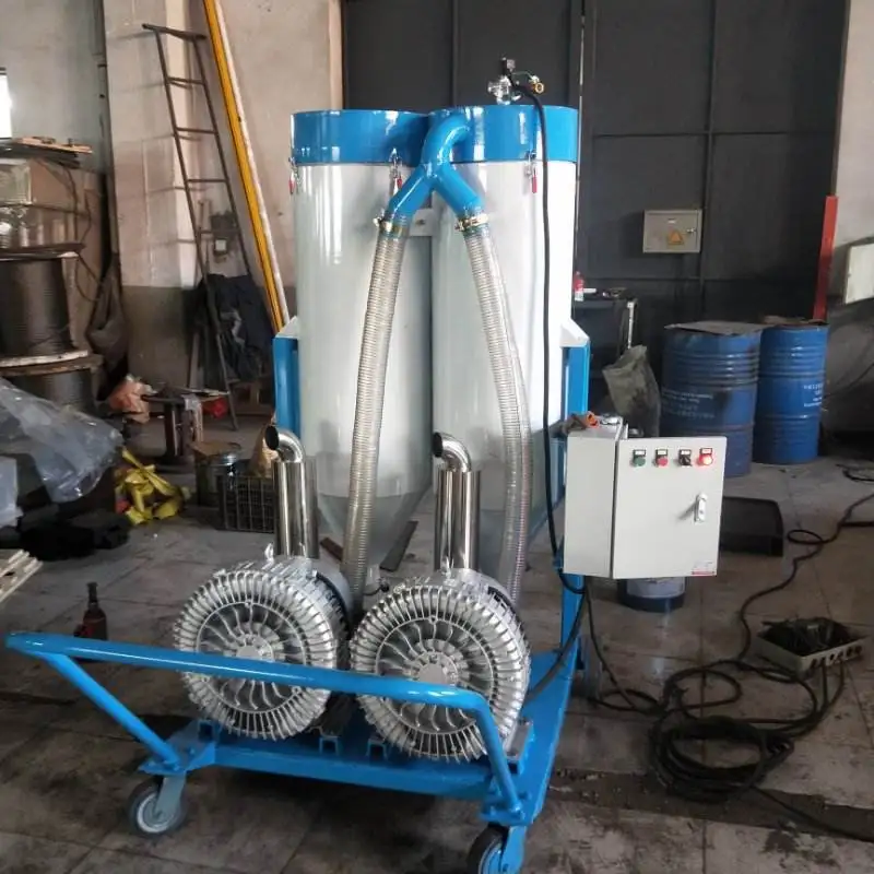 Portable Dustless Recycling Type Dry Sand Blaster Equipment Recovery Vacuum blasting Price