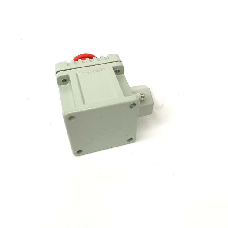 one position explosion-proof mushroom emergency stop push button switch