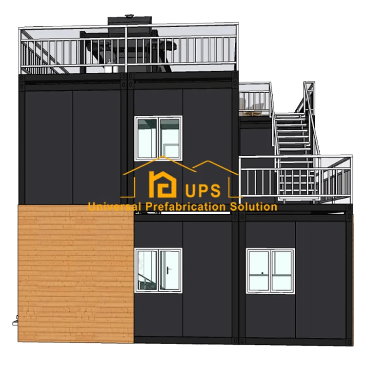 2020 Factory price prefabricated house,long life premade house and safety container houses