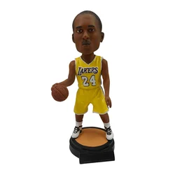 Custom 8 Inch Bobble Heads Figurine Resin Wacky Wobbler Bobblehead Personal Custom Design Basketball Player Kobe Bobbleheads