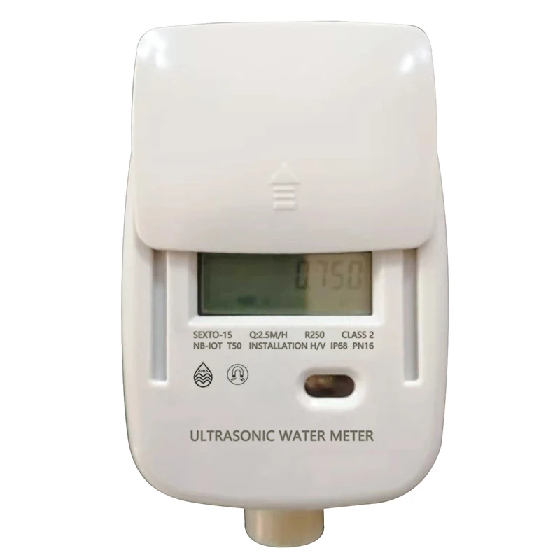YUANKY HWWM25 brass MAP16 DN15 prepaid residential ultrasonic water meter