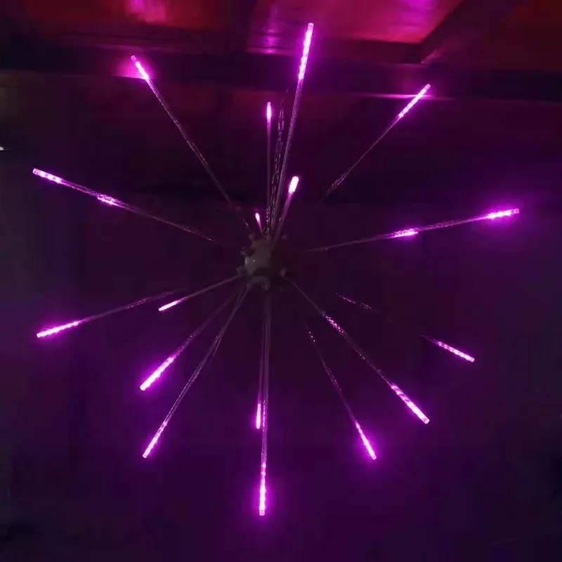 Outdoor High Quality Waterproof Colorful Christmas Firework LED Light for Street Christmas Landscape Decoration