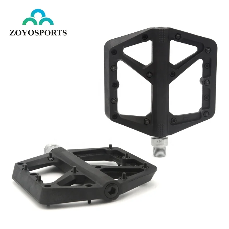 Light MTB BMX Foading Bike Parts Cycling Axle CNC Nylon plastic Bicycle Pedal