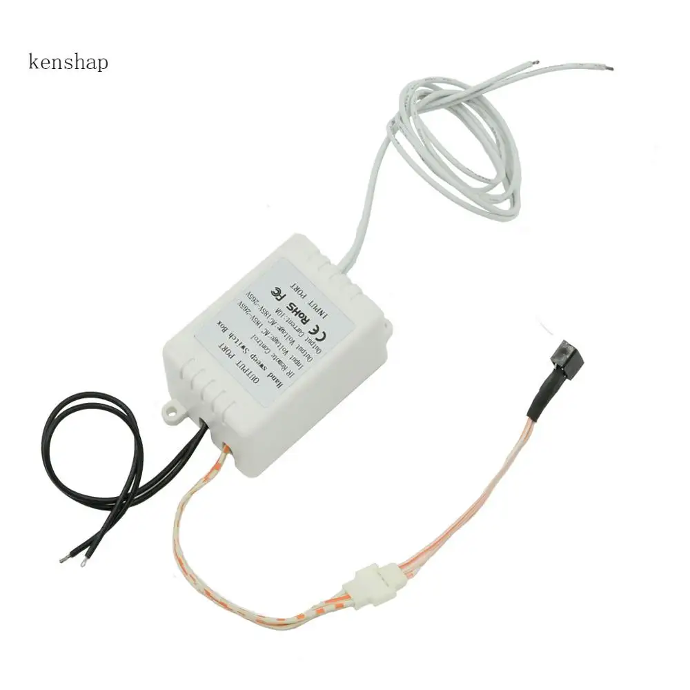Development and production of non-contact infrared hand-scan induction switch AC185-265V input and output for 10 years