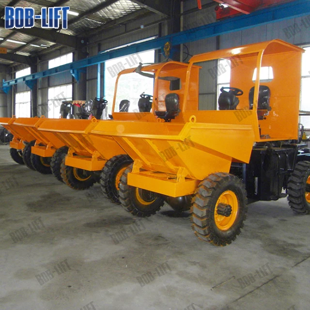 Electric Diesel Mini Dumper 4x4 Front Loading 5 ton Truck Dumper Loader