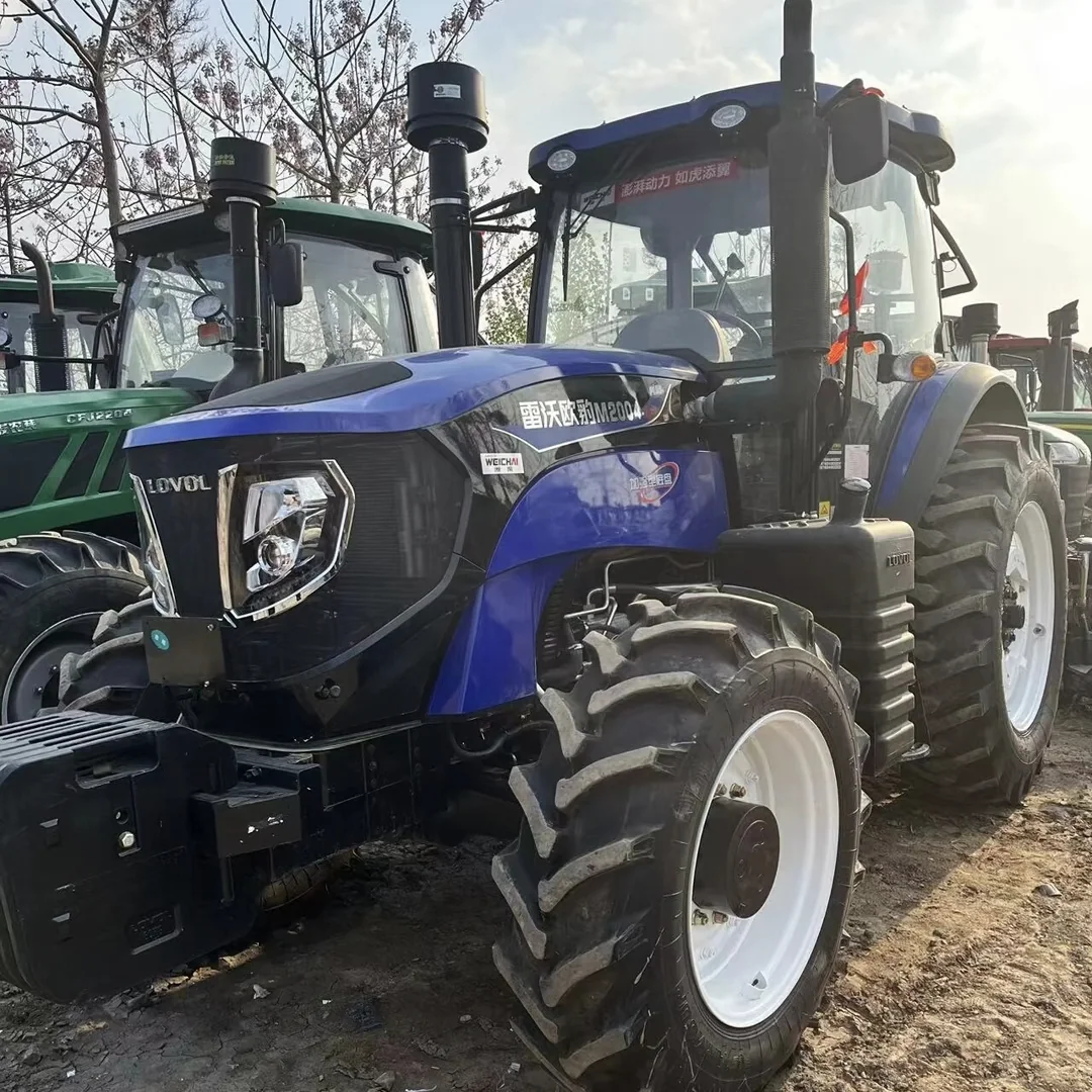Used tractor LOVOL 200 HP 4WD Large used farm tractor in good condition