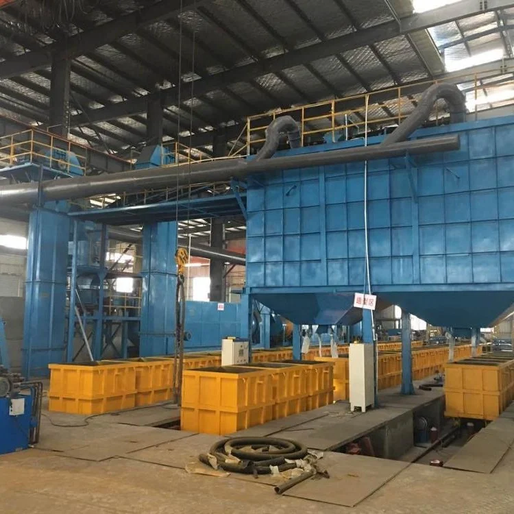 SGS approved lost foam casting molding machine line