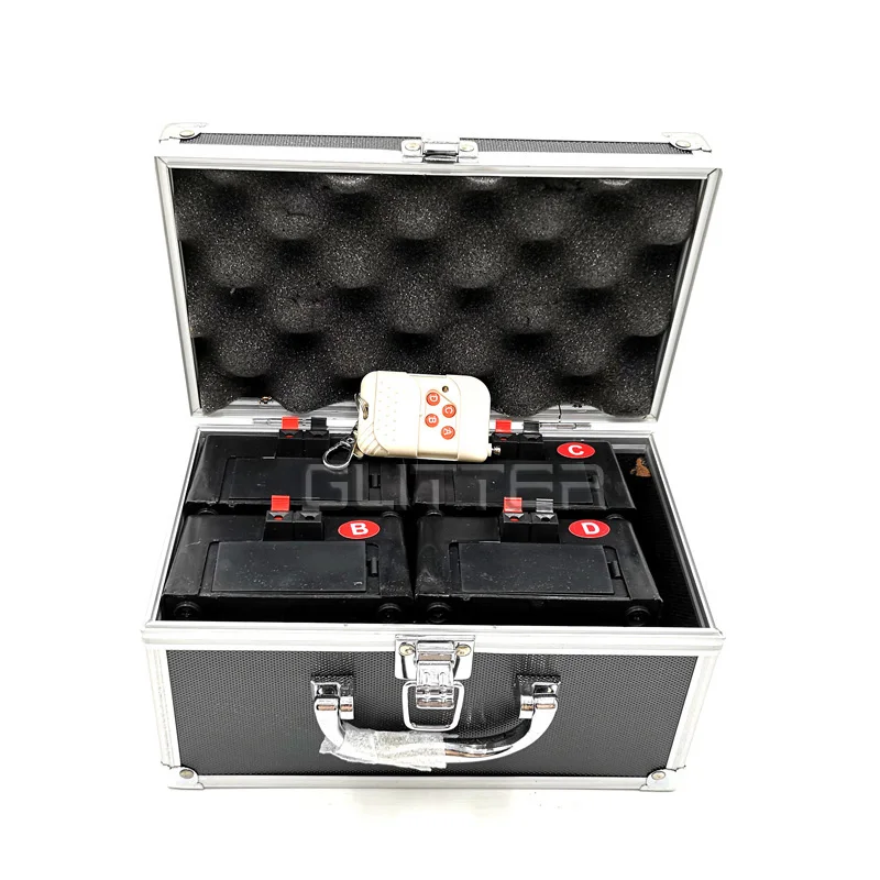 4 Cues Remote Control Pyrotechnic Cold Machine Firework Igniters System Special Effect Wedding Stage Fireworks Firing System