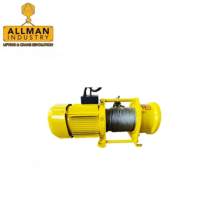 Allman High Quality Small Electric Winch 220v Small Portable Engine Winch Other Winches