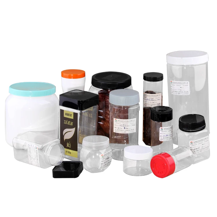 Clear PVC Plastic Bucket Containers With Metal Lid Recyclable Round Pattern for Paint Usage or