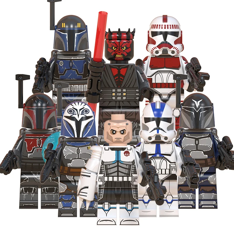 Звезда бракованной партии Wars Перекрестия Tech Непоседа Trooper с настраиваемым потоком воздуха, клон kayfun войны avengier Мини фигурки оружие в стиле лего здание блоки игрушки набор
