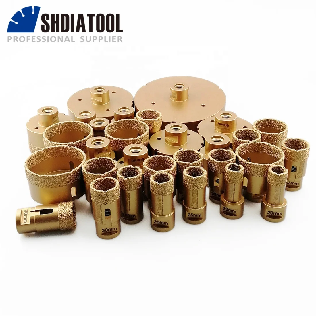 SHDIATOOL Diameter 4-125mm High Quality Diamond Core Drill Bit Hole Saw Hole Cutter Use For Tile Granite Marble Stone