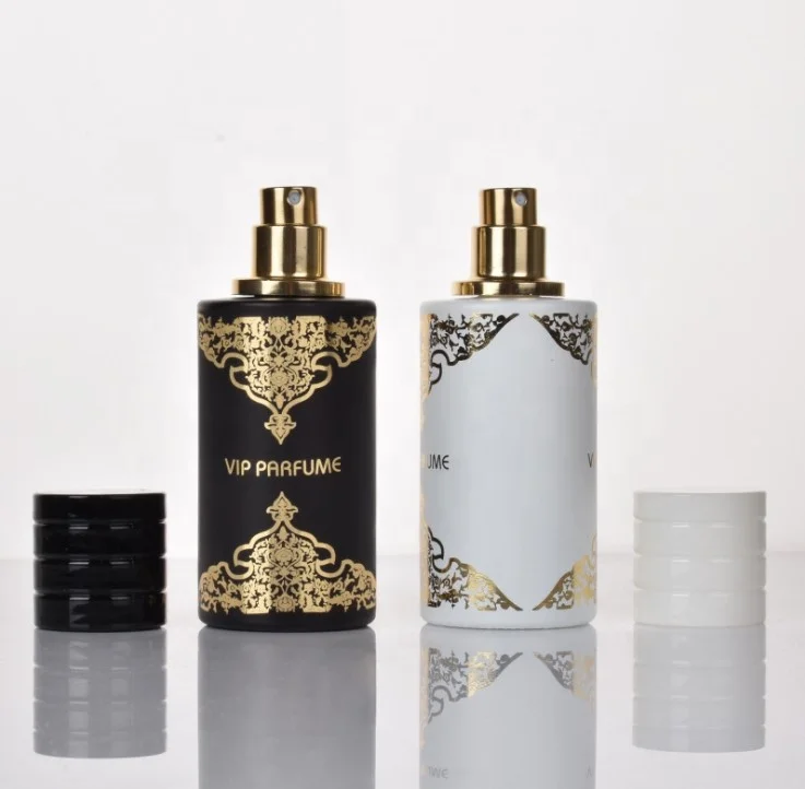 50ml  Luxury Cosmetics Containers And Packaging Unique round Cheap Glass Perfume bottle