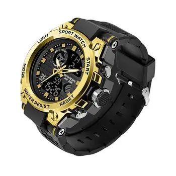 Wholesale Men Watches Sport Style Wristwatch Dual Display Male Watch For Men Clock Waterproof Digital Wrist Watch
