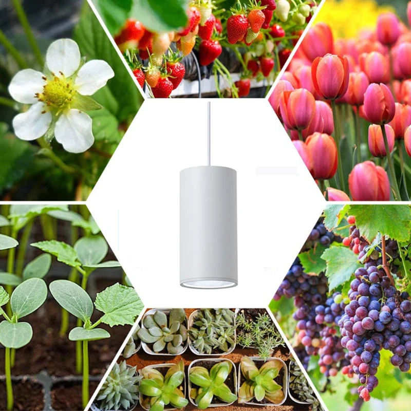 40W AC 100-277V led grow light uv ir White Red UV IR Full Spectrum LED Pendant Plant Grow Light