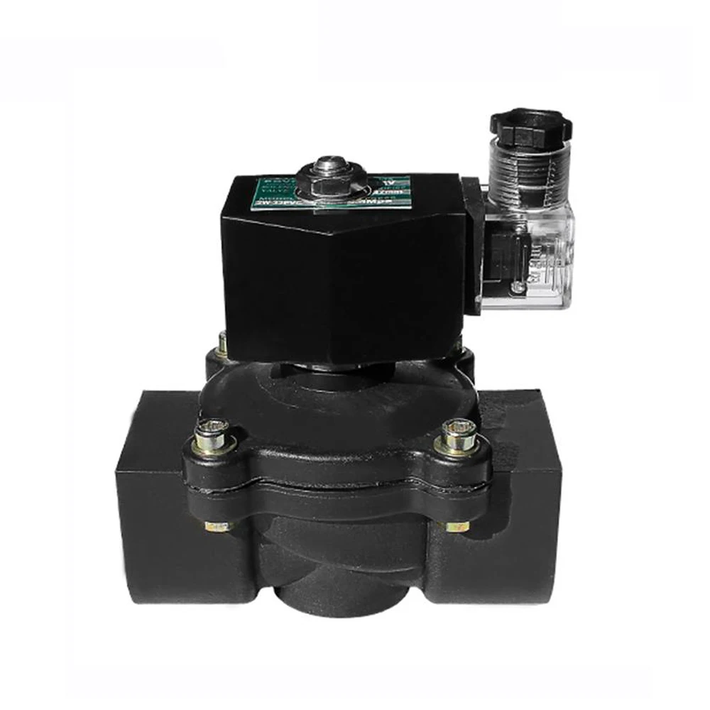 Plastic UPVC DC 12V Gas Water Solenoid Valve Normally Closed Solenoid Valve