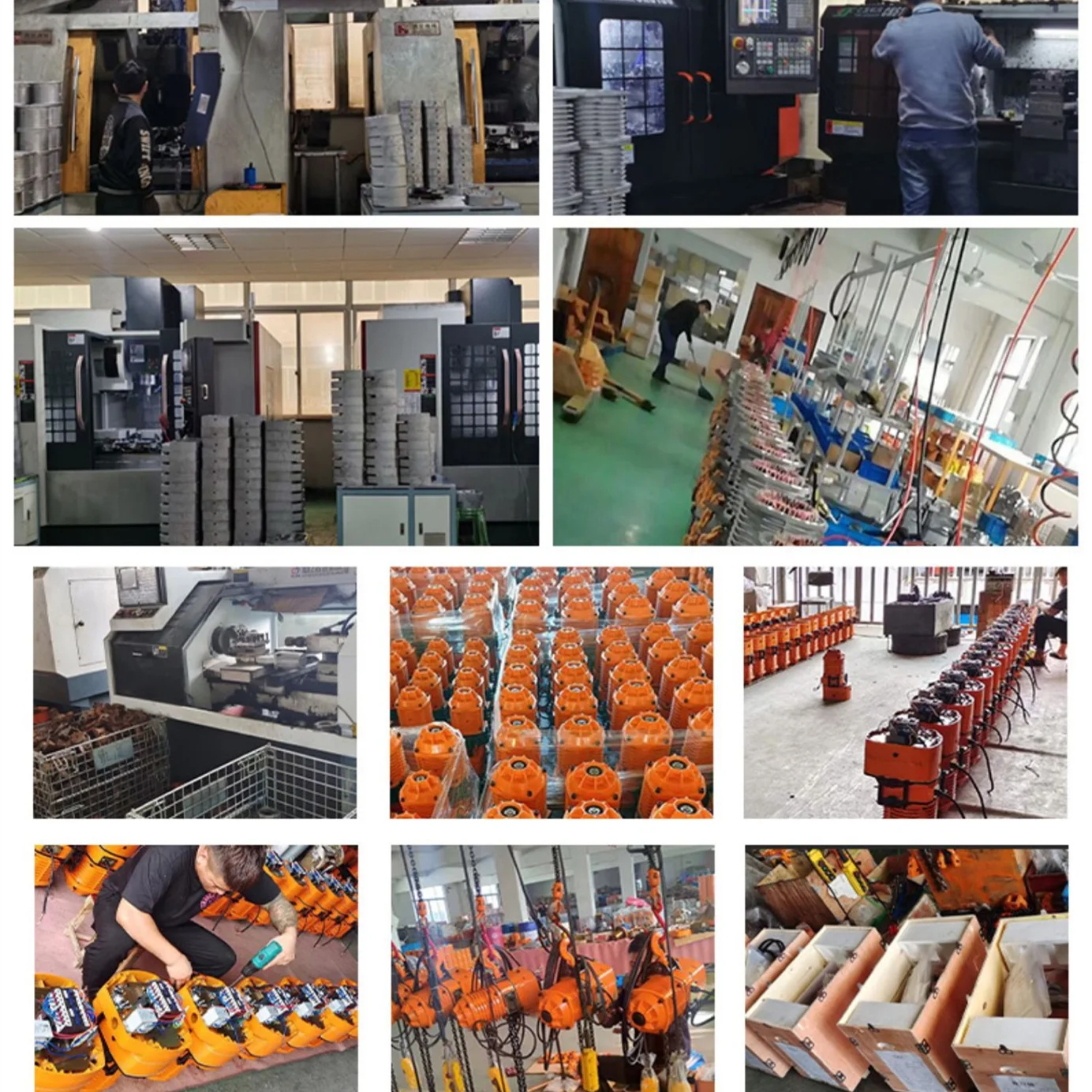 2020 new product construction equipments chain electric hoist with wireless remote control