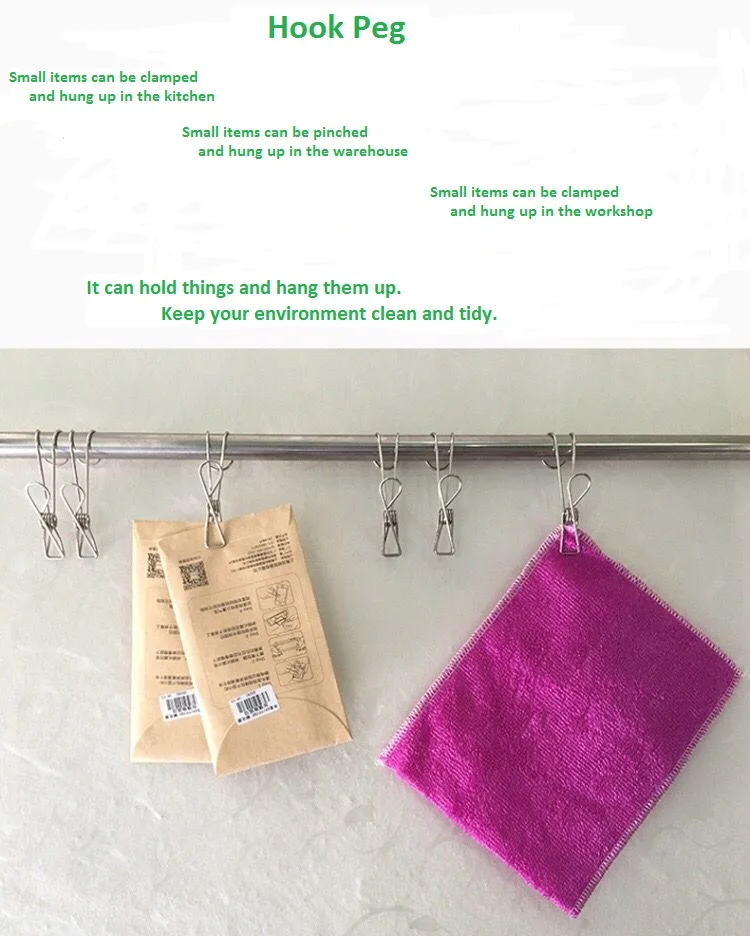 Многофункциональные прищепки из нержавеющей стали, металлическая проволока, прищепки для одежды, прищепки для офиса