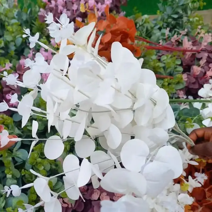 Hot Sale Real Touch 1M PU Long Stem Phalaenopsis Orchid  for Events  Home Wedding Decoration