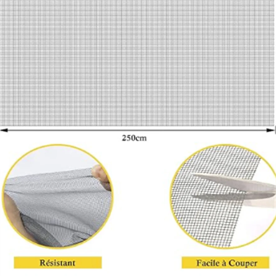 Ventilation Insect Protection Window Screen Fiberglass Mesh For Door