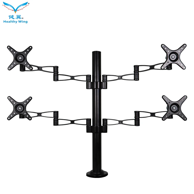 Height Adjustable Other Computer Accessories Aluminum Alloy Laptop Holder Stand And Lcd Monitor Arm