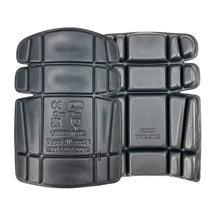 Workwear Ergonomic Strong Flexible EVA Foam Work Safety Knee Pads Inserts for Pants Trousers
