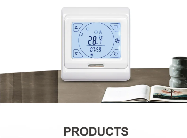 M9(E91) 16A thermostat 220v temperature controller radiant floor heating thermostat