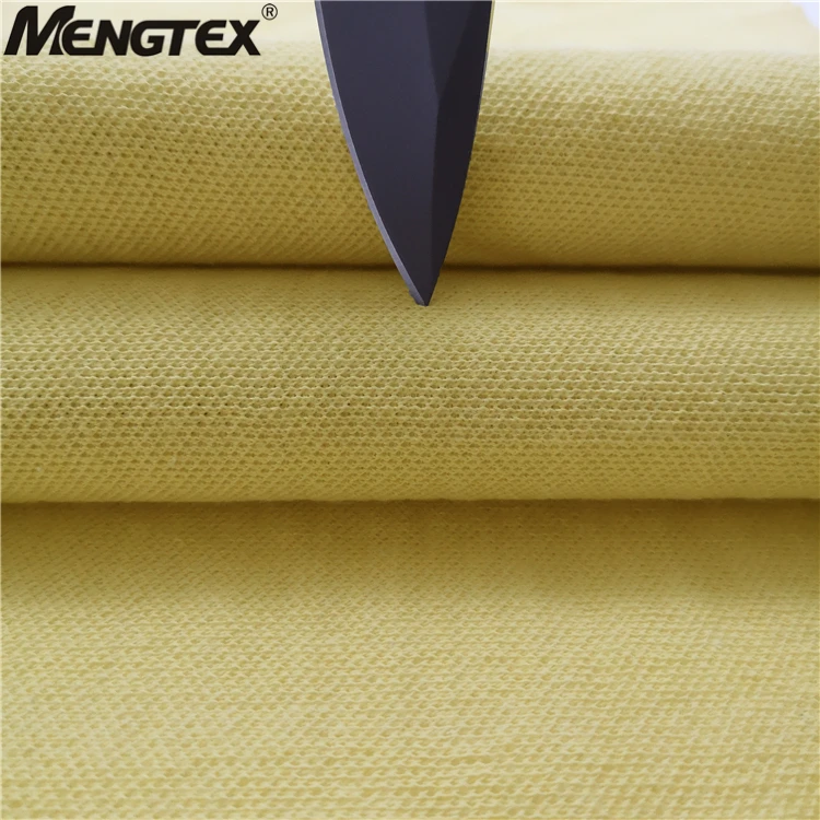Yellow motorcycle training pants aramid fabric abrasion resistant cut resistant fabric