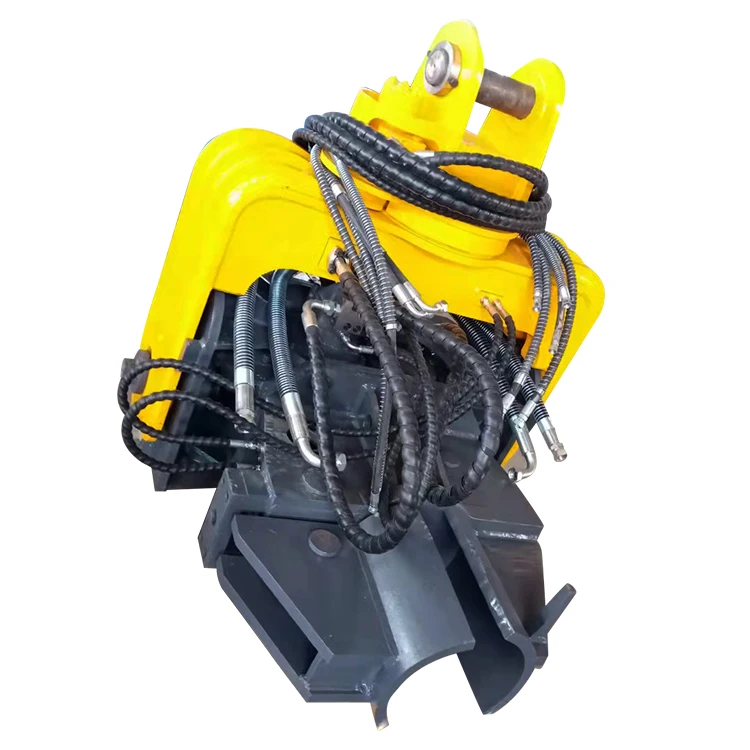 Ground screw machine pile driver excavator photovoltaic pile driver