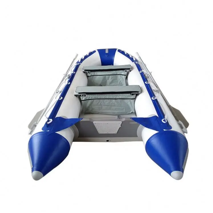 380cm PVC Inflatable Boat with Aluminum Floor Fishing Boat High Speed Boat