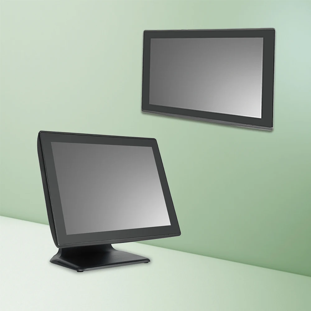 Ready to ship touchscreen wall mounted kitchen pos system J1900 all in one for usa