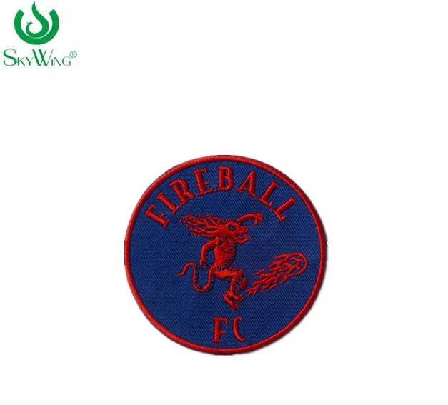 Football Team Embroidery Club patches and badges