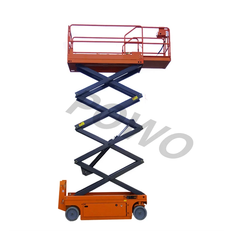 Fully Automatic Construction Aerial Work Platform Truck Mounted Hydraulic Self-propelled Scissor Lift