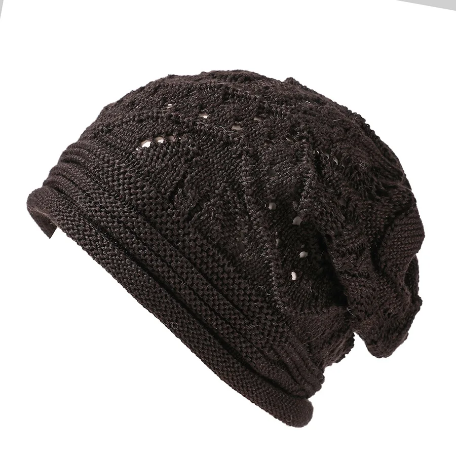 Yiwu Jingtai Fashion Solid Color Beret Hat For Women Knitted Wholesale Winter Heaps Hat