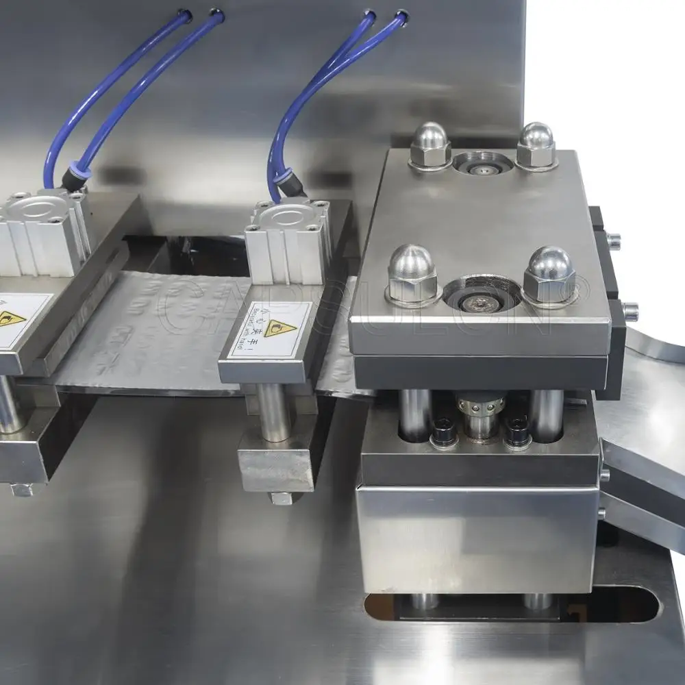 DPP 80 Double Aluminum Automatic High Frequency Alu Alu Blister Bard Packing Machine